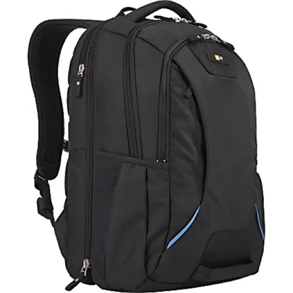 Black and Blue Backpack